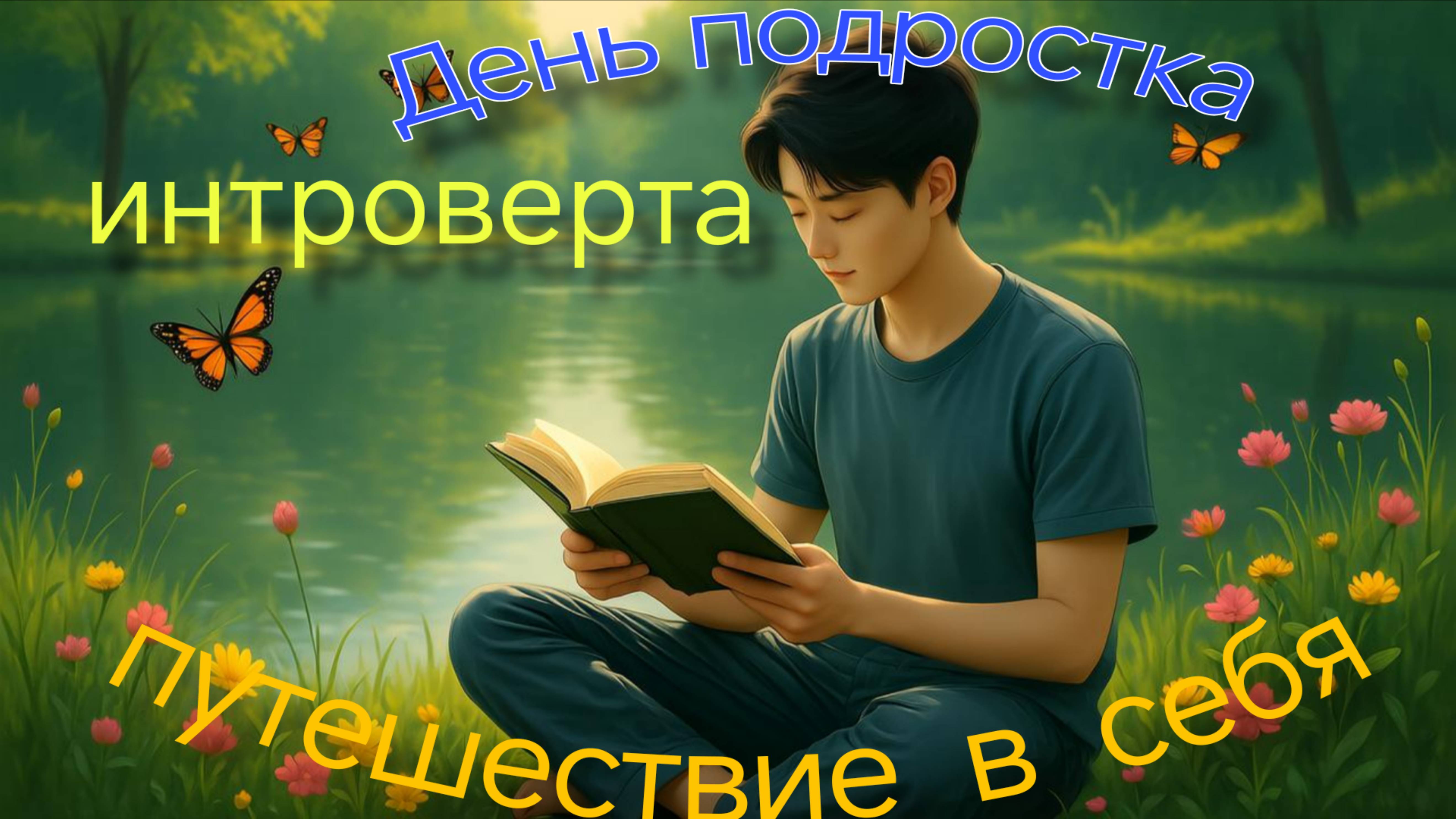Летний день подростка интровертп
