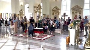 В Курской области прощаются с 5-летним Толей
