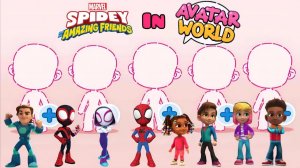 Супергерои Спайди в Avatar World 🕷️