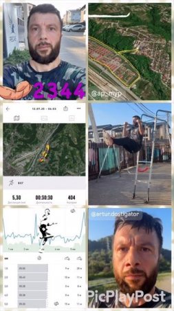 #2344 день непрерывных тренировок и занятий спортом