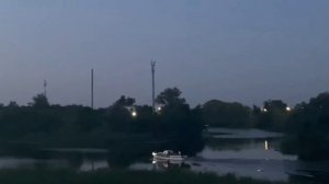 Катер на реке Тобол. КУРГАН 5.07.2025