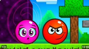 Игра КРАСНЫЙ Шар попал В Новый Мир🎈🔵