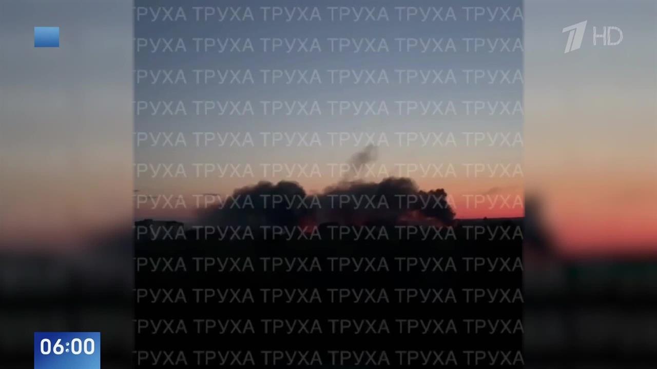 Появились кадры ночных ударов ВС РФ по военным объектам Украины