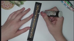 Точечная роспись браслета: превращаю кожу в шедевр! ✨🎨 | Мастер-класс