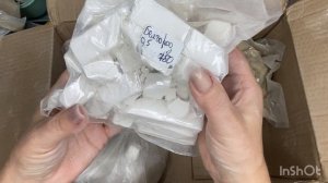 Распаковка мела и глины от Аитэн)