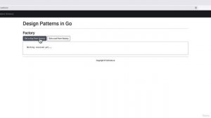 28 - Trying our Factory pattern out