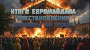 Новости СВО Сегодня-итоги Евромайдана. Восстановления Украины не будет