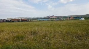 Джелайнор поездка на электромобиле в парке мамонтов, Китай, Манчжурия 2024