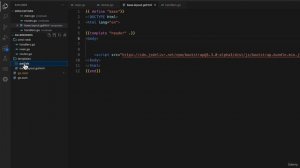13 - Setting up a simple HTML template