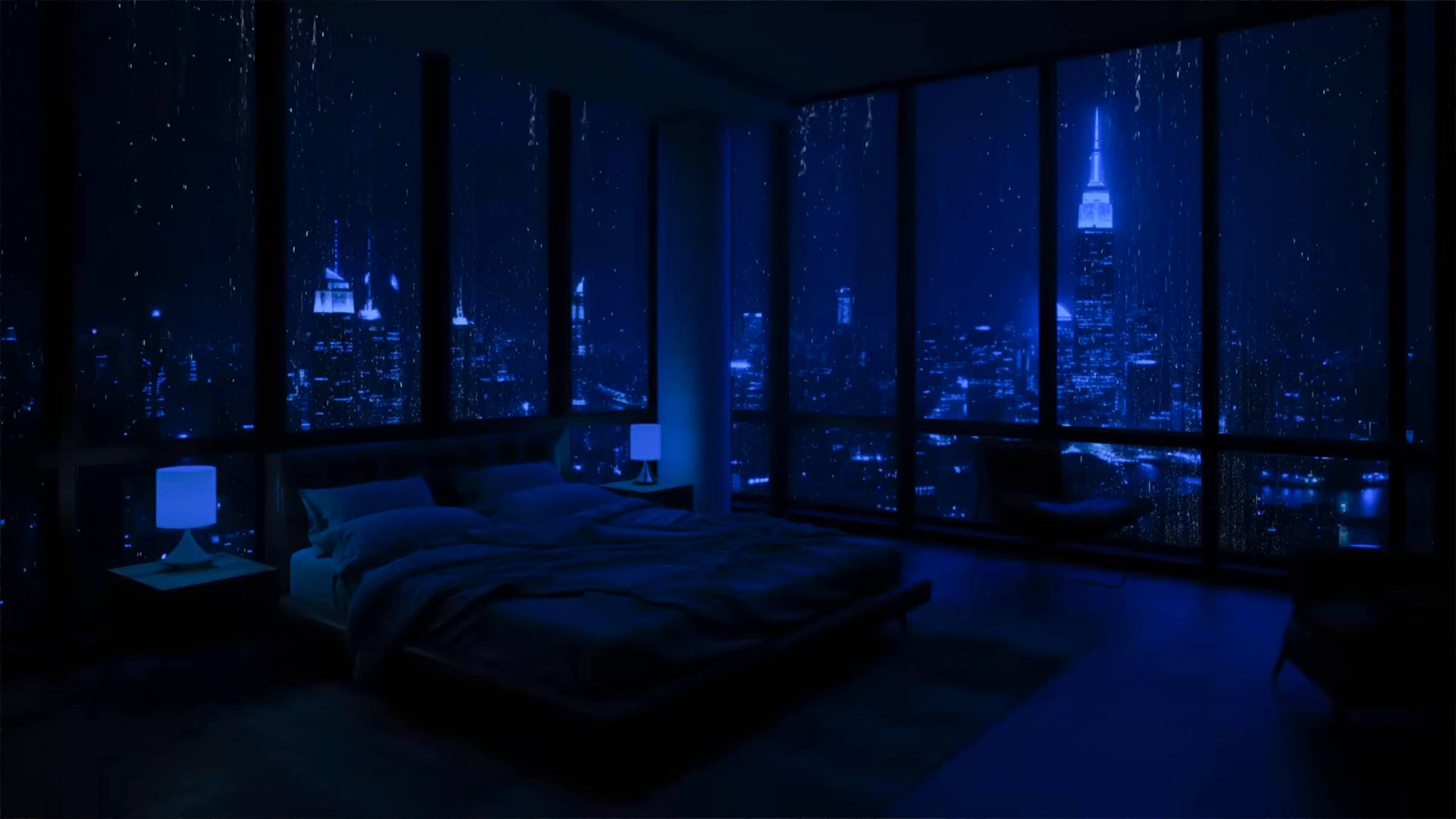 Шум Дождя в Ночном Городе | Звуки Дождя за Окном для Крепкого Сна смотреть онлайн