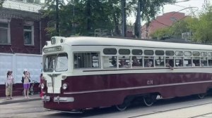 🚋Парад трамваев проходит на улице Сергия Радонежского🚋