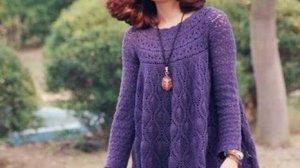 Вяжем тунику на солидных дам Ворожея №2 Часть 1