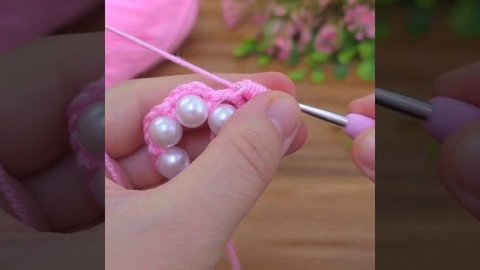 Цветочек крючком #вязаниекрючком #всевжизнисвязано