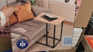 Я всё-таки их нашла в Чижике!Столы для дивана из метала и дерева,трехъярусные полки из бамбука и др