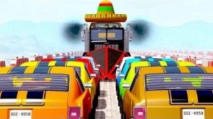 Безумные аварии на BeamNG Drive #17