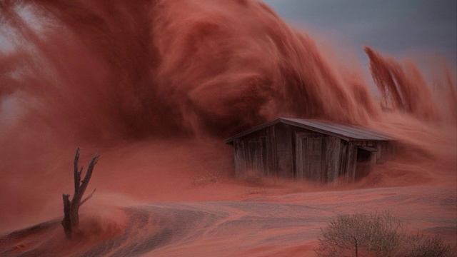 О ПРИРОДНЫХ ЯВЛЕНИЯХ. БУРЯ ПЕСЧАНАЯ .
