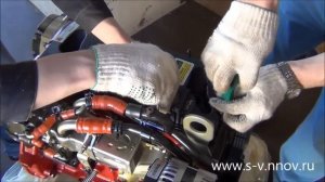 Крышка клапанов 5262618, её составные части и демонтаж с двигателя Cummins ISF 2.8L  ЕВРО4