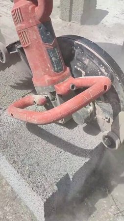 Бетонорез VS Блок/Стройка #construction #строительство #tools