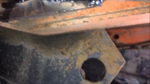 камаз. закис палец кузова. пытаюсь извлечь