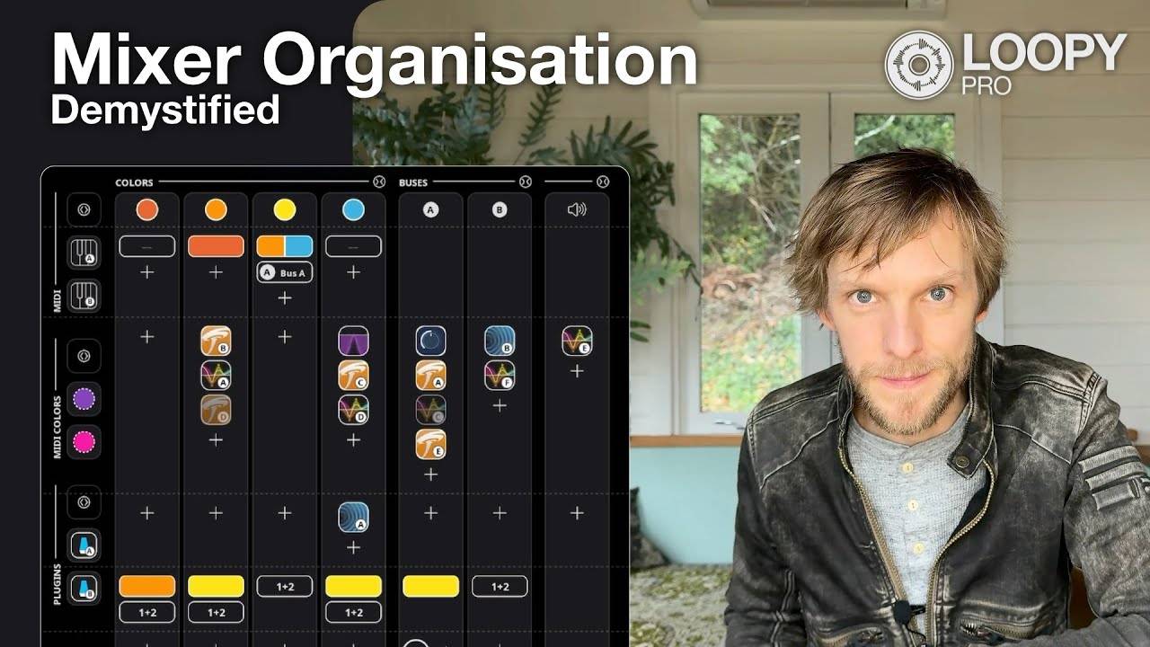 Loopy Pro 2.0: Organize Your Mixer with Collapsible Sections and Rows