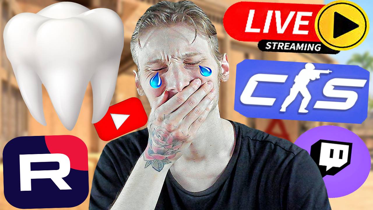 ЗАШИВАЛИ РОТ,ИЗ-ЗА УДАЛЕНИЯ ЗУБА😰СТРИМ ПО COUNTER STRIKE 2💎БЕСПЛАТНО РАЗДАЮ СКИНЫ КС 2,КЛЮЧИ ИГР