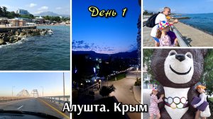 #34 сборы на море / дорога и первый день / Алушта Крым
