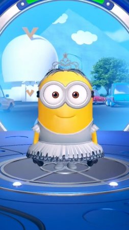 Миньон Балерина в крепости Вектора Minion Rush