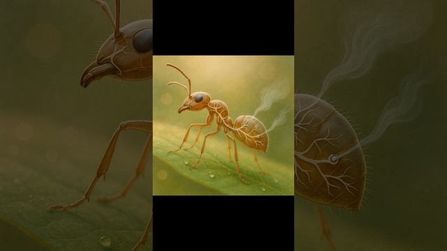 У муравья нет лёгких?! 🐜😮 #фактдня #наука #shorts