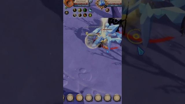 Первая кровь + паук т6 #albiononline #strong #crystals