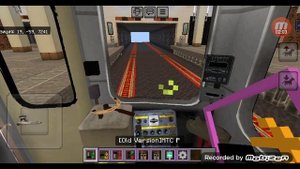 Майнкрафт обкатка поезд Еж-1