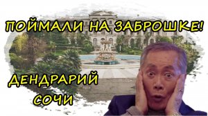 VLOG  ПОЙМАЛИ НА ЗАБРОШКЕ\ДЕНДРАРИЙ