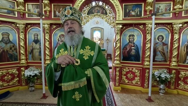 Слово епископа Максима в Троекуровской обители