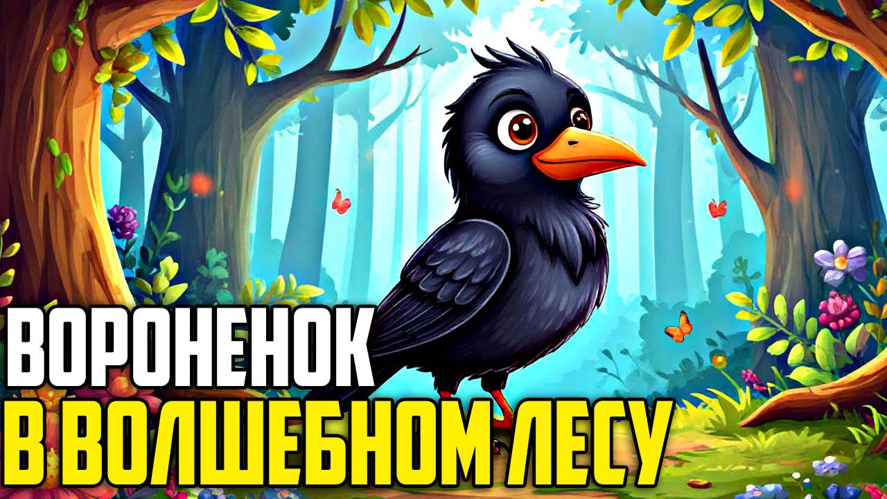 Вороненок в Волшебном Лесу |Сказки на ночь для малышей | Детские сказки онлайн | сказка | мультик смотреть онлайн