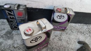 Вот почему я стараюсь не брать масло в металлической канистре!!!!