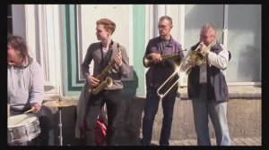 Музыканты на канале Грибоедова / Санкт-Петербург