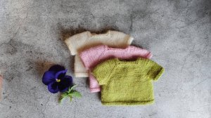 МК  "Базовая футболка спицами". Вяжем подрезы без дырочек