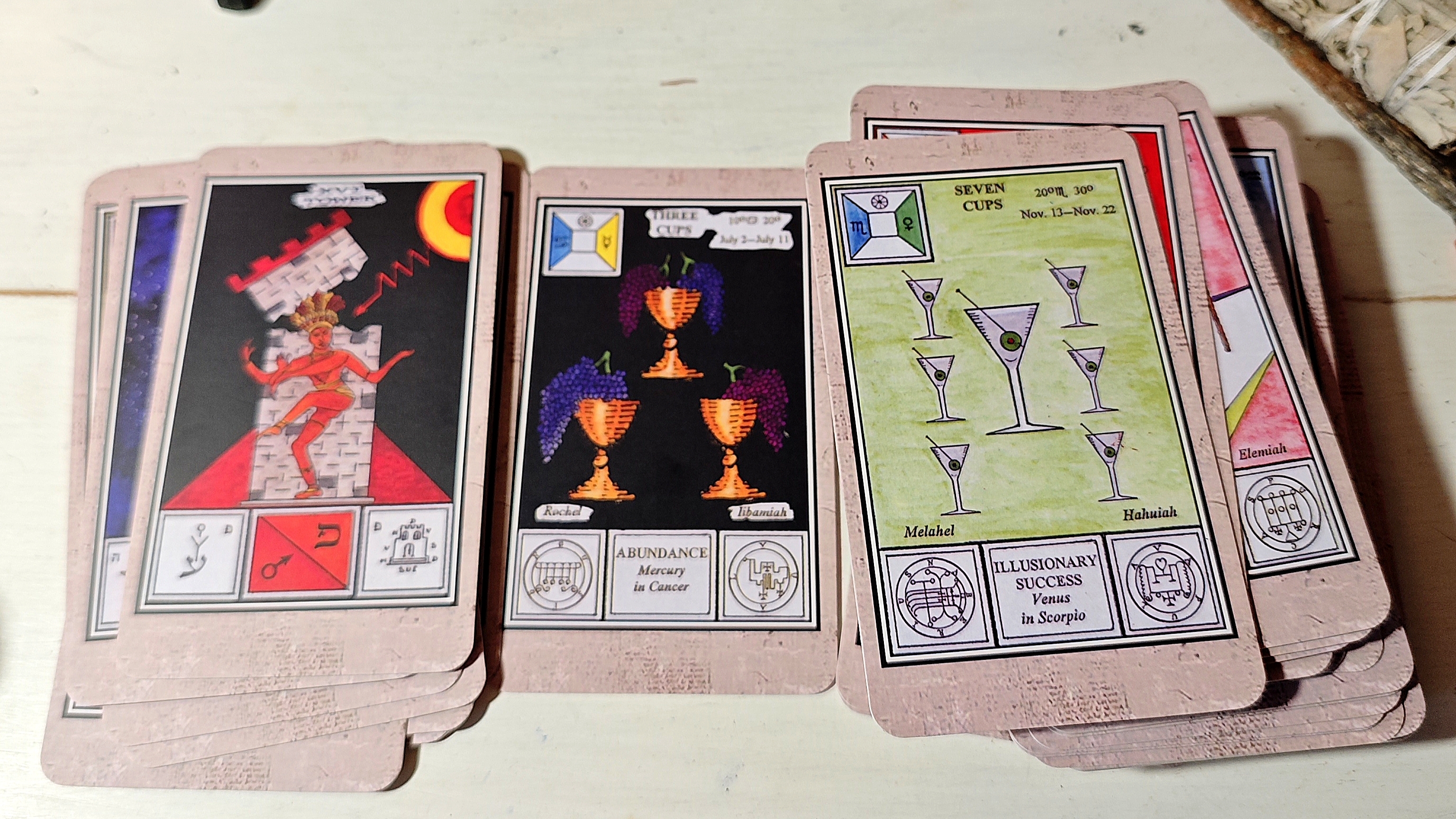 Срочно! Уникальный обзор Tarot of Ceremonial Magick + диагностика магического воздействия!!🖤🖤