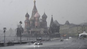 Накрывший Москву циклон был виден даже из космоса