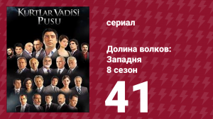 Долина волков: Западня 8 сезон 41 серия (сериал, 2010)