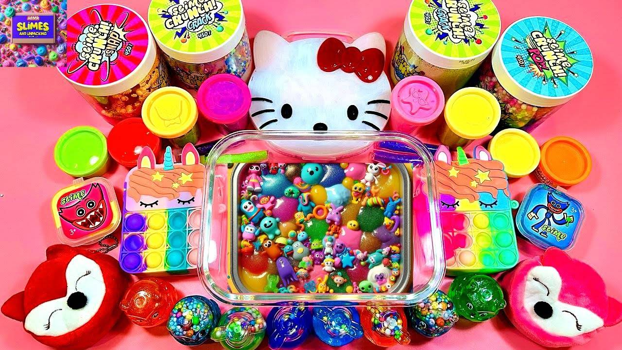 💖 Какой цвет получился? вы явно такого цвета не знаете 💖 СЛАЙМ крутого цвета💖