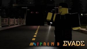 Играем в EVADE с Мишей И демоном