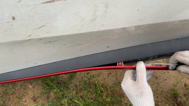 Как снять красную вставку (молдинг) в Changan (чанган) uni-s (cs-55) смотреть онлайн