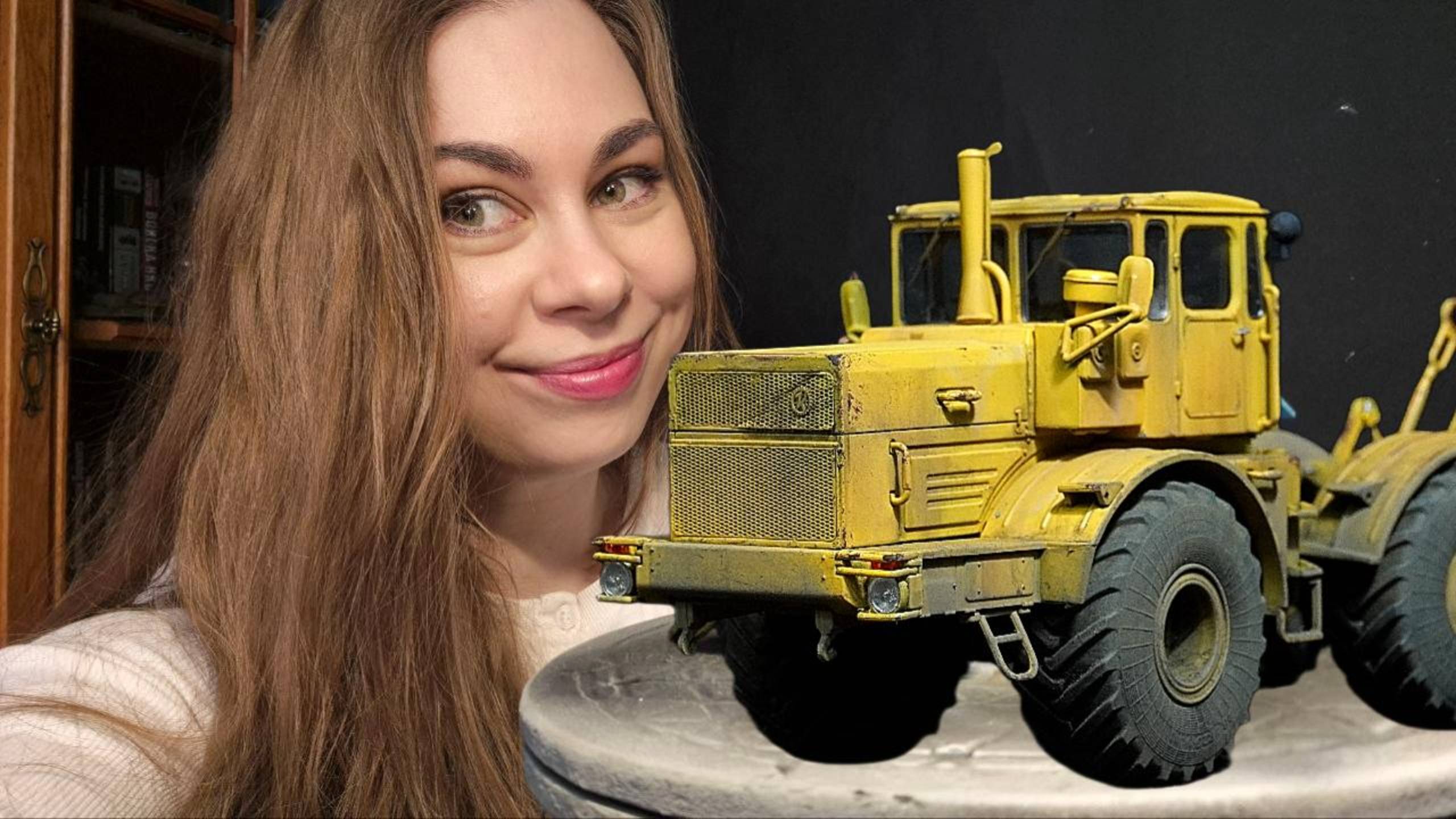 Собираю монстра! Модель Кировец К-701 своими руками