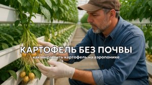 Современные технологии выращивания картофеля: картофель на аэропонике 🥔