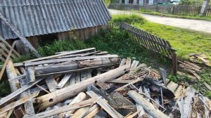 Разобрали сарайки