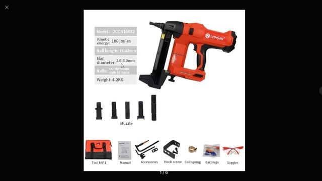 ТОП-3 гвоздезабивных аккумуляторных пистолета с AliExpress. Рейтинг лучших смотреть онлайн