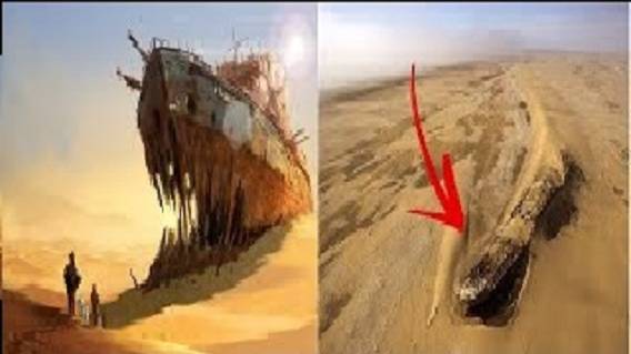 Находка древних кораблей в пустыне