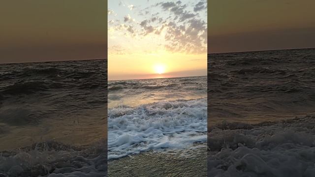 Закат на море. Релакс. Крым