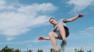 Паркур на улице