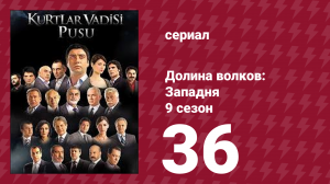 Долина волков: Западня 9 сезон 36 серия (сериал, 2010)